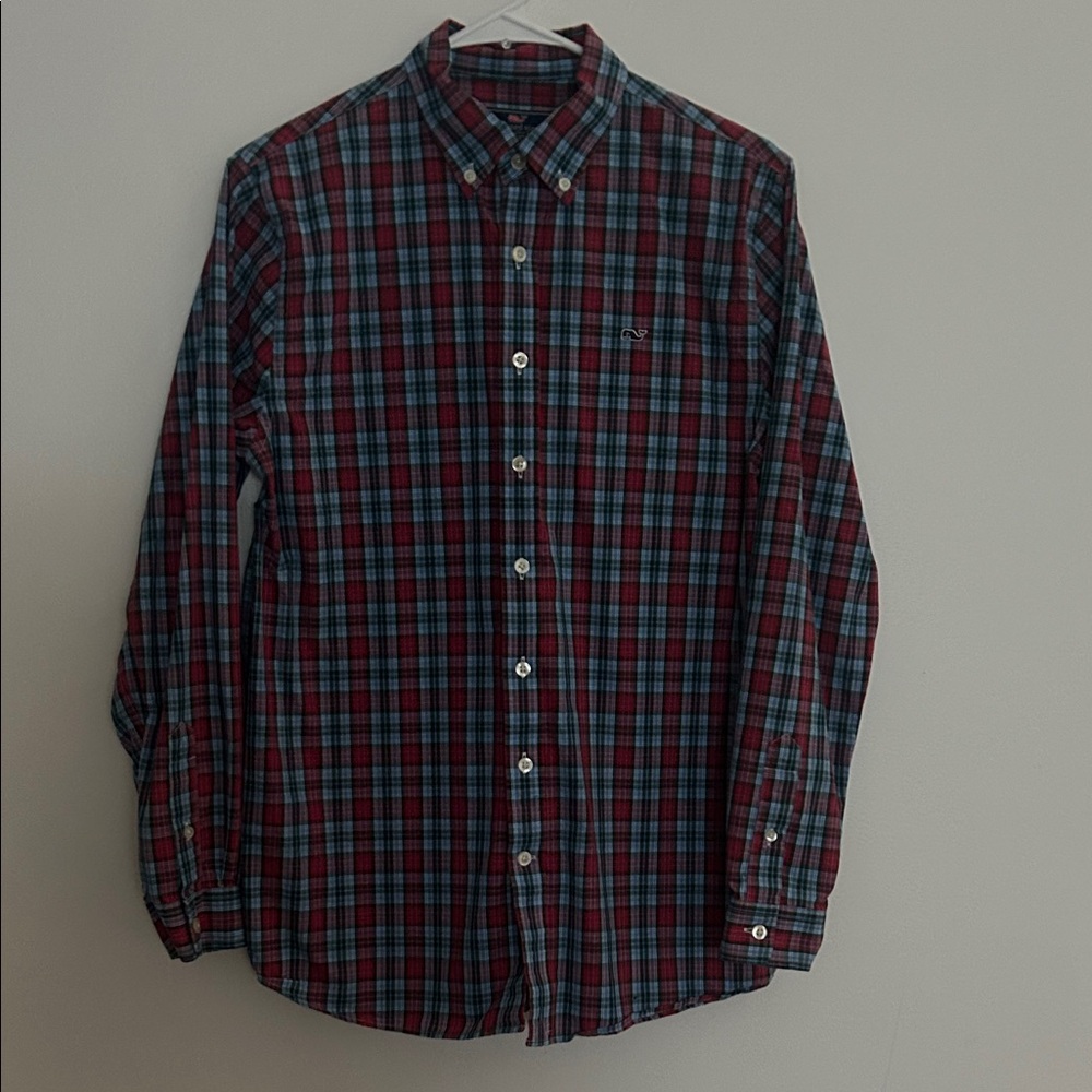 Vineyard Vines Kids Plaid Button-Down Shirt